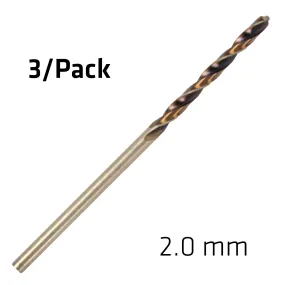 Alpen Hss Sprint Master  2.0Mm X3 Sleeved Din338 Alpen Drill Bit