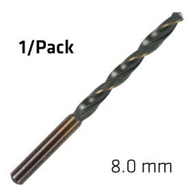 Alpen Hss Sprint Master  8.0Mm X1 Sleeved Din338 Alpen Drill Bit