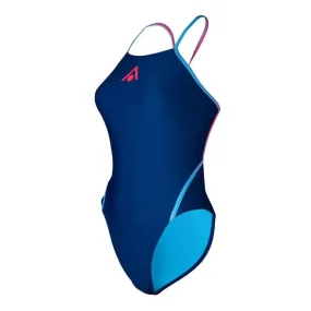 Aqua Sphere | Essential Diamond Back Adjustable | Navy / Pink