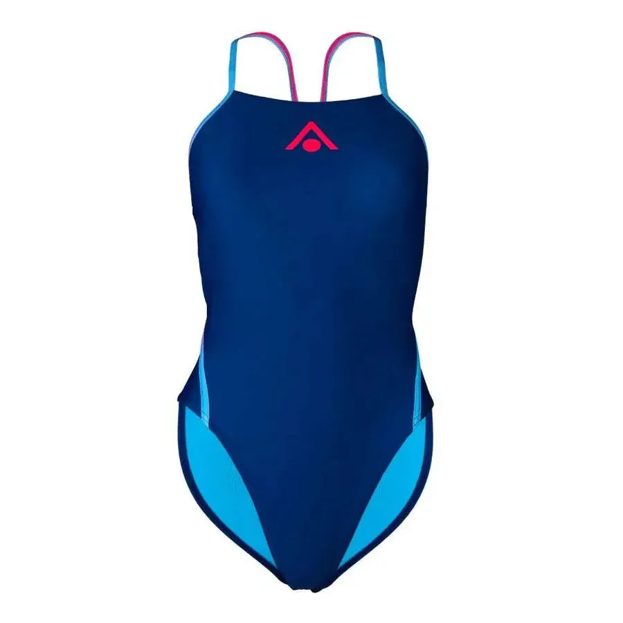 Aqua Sphere | Essential Diamond Back Adjustable | Navy / Pink