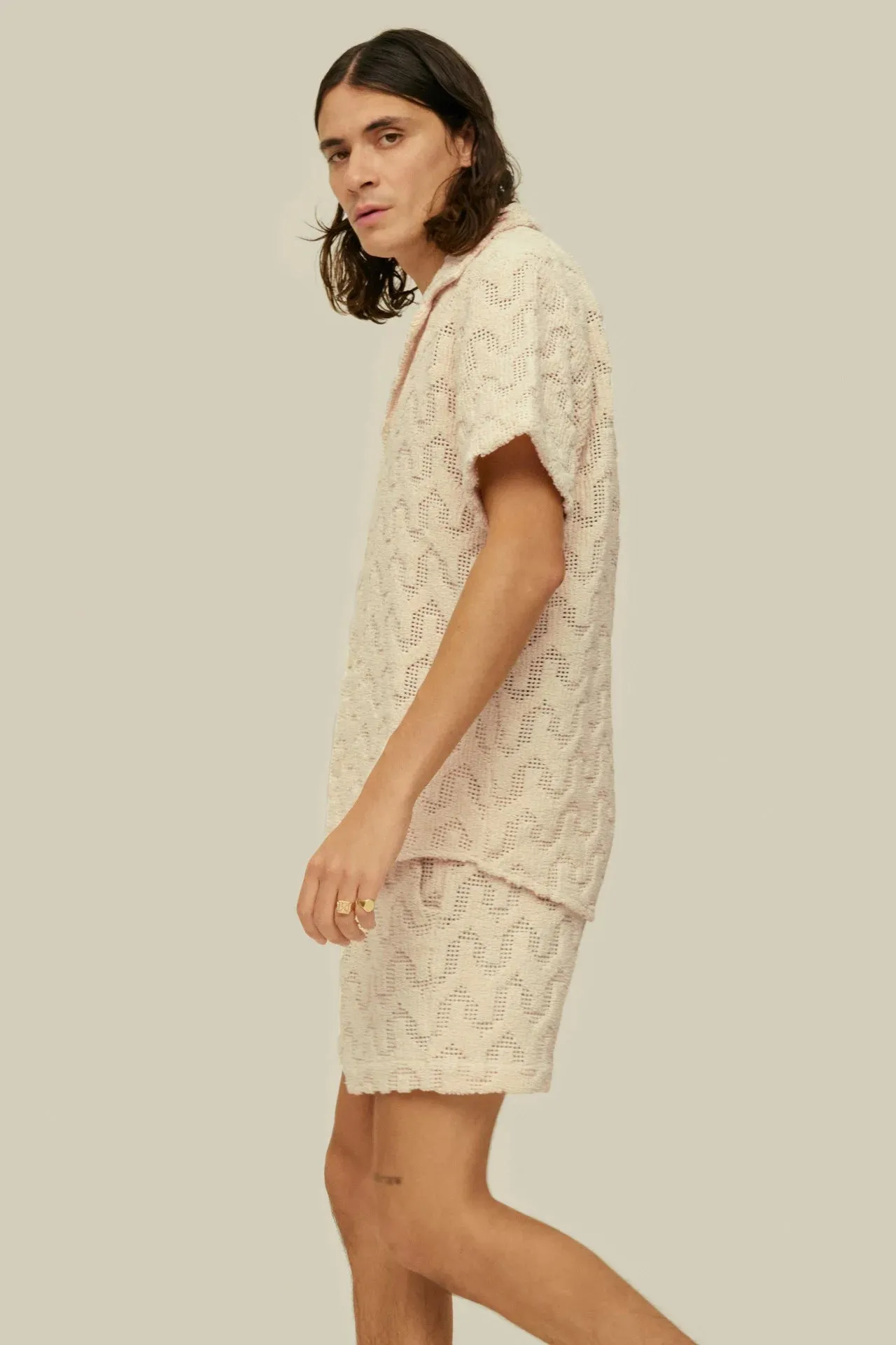 ATLAS CUBA CROCHET SHIRT