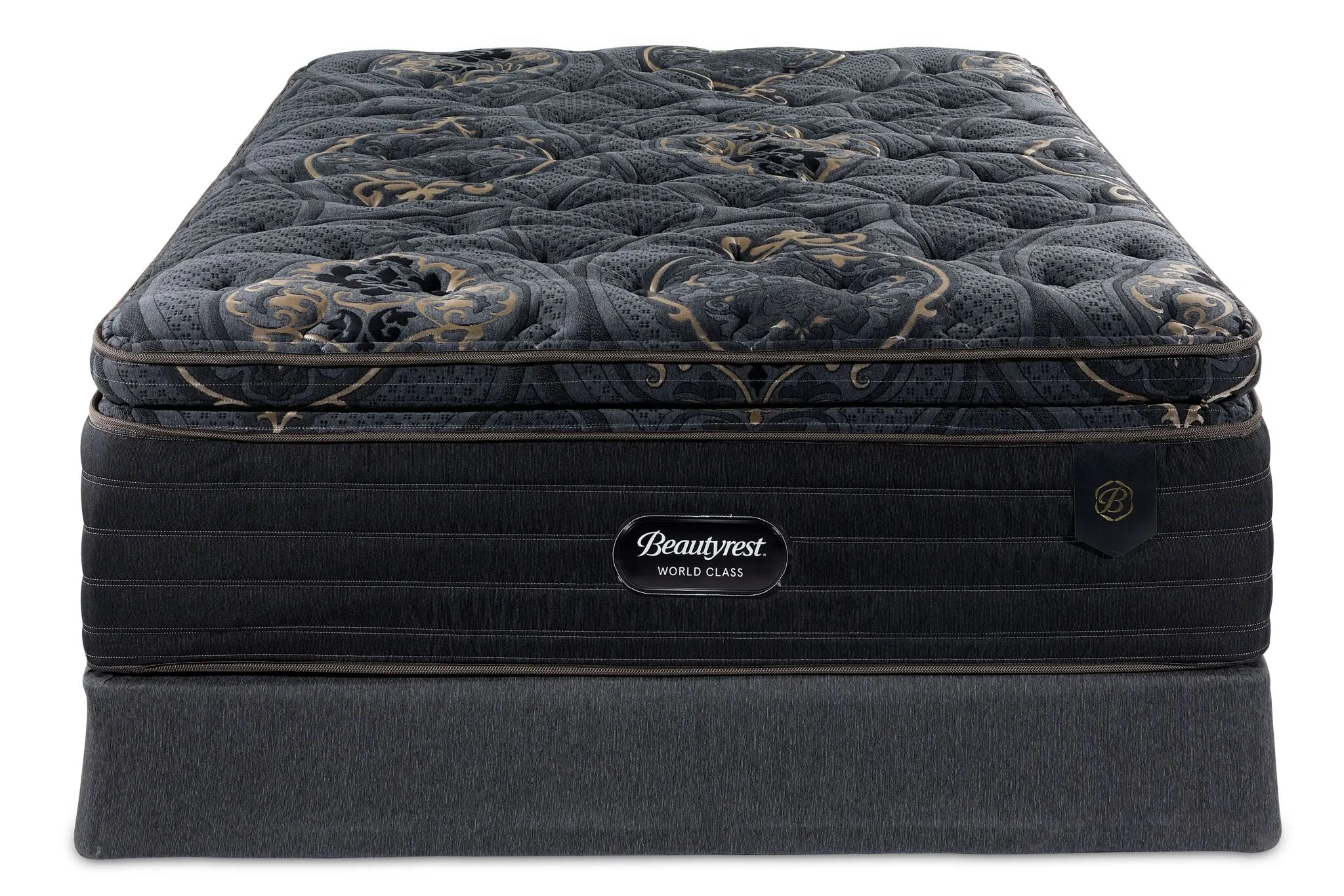 Beautyrest World Class Empress Luxury Firm Full Mattress and Boxspring Set