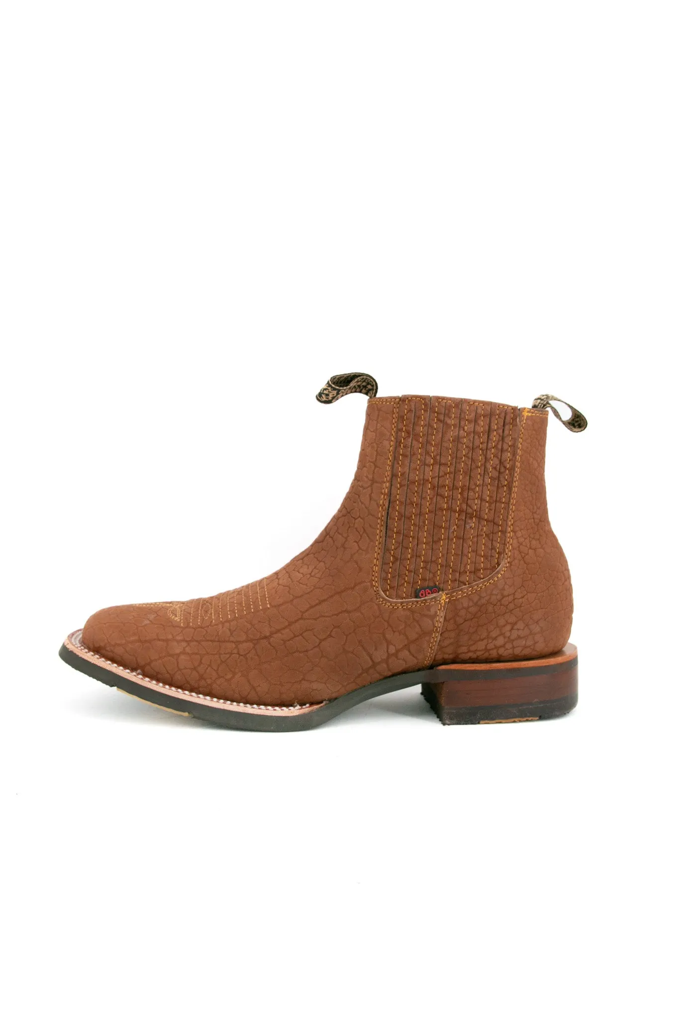 Bessero Hule Cuello de Toro Square Toe Men's Botin