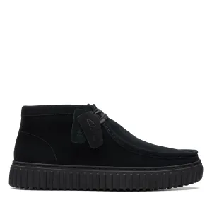 CLARKS | WALLABEE HOMBRE | TORHILL HI BLACK SUEDE | NEGRO