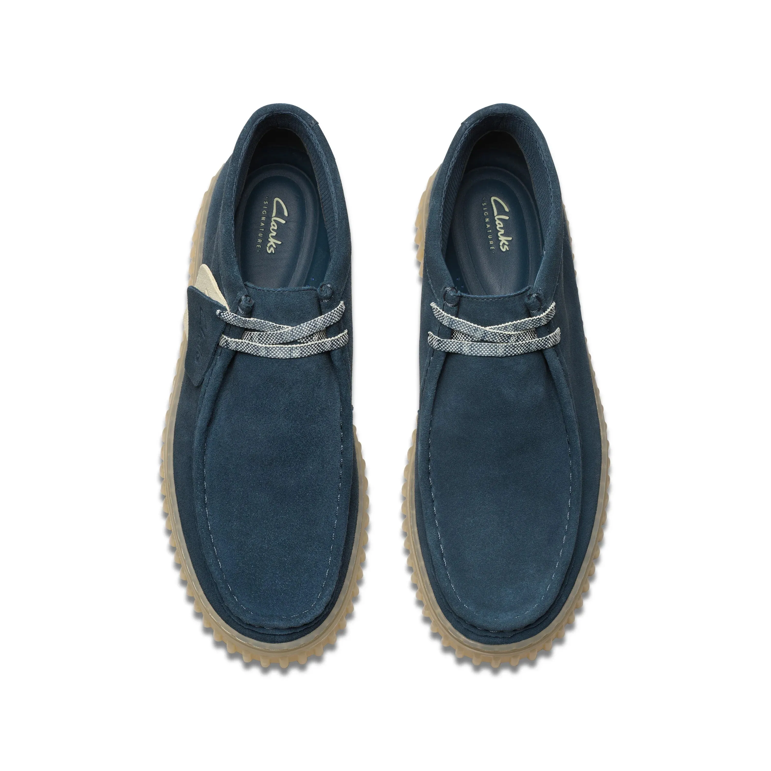 CLARKS | WALLABEE HOMBRE | TORHILL HI BLUE SUEDE | AZUL