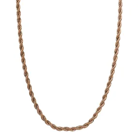 Croyez Rope Chain 5MM | Rose Gold