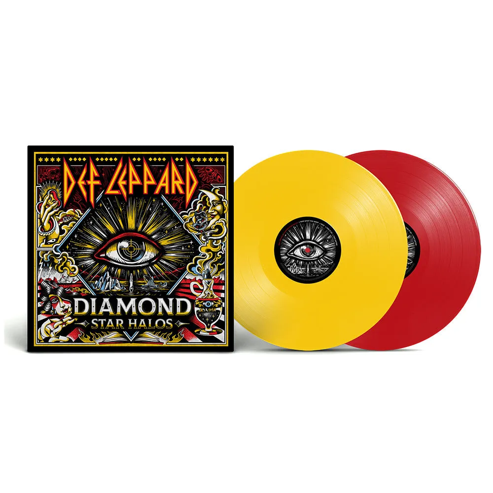 Def Leppard - Diamond Star Halos - Double Vinyle Couleur