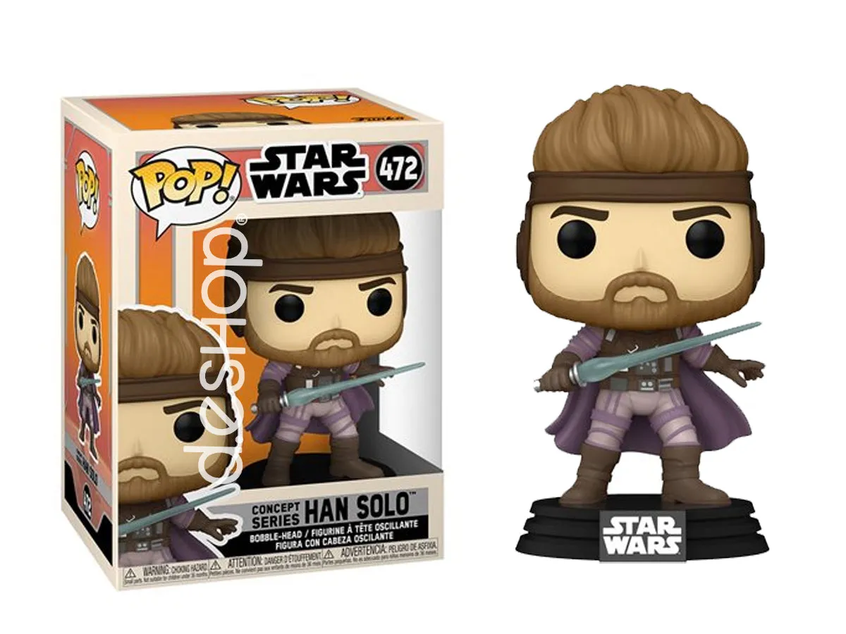 OFERTA 472 FUNKO POP Star Wars : Han Solo concept series