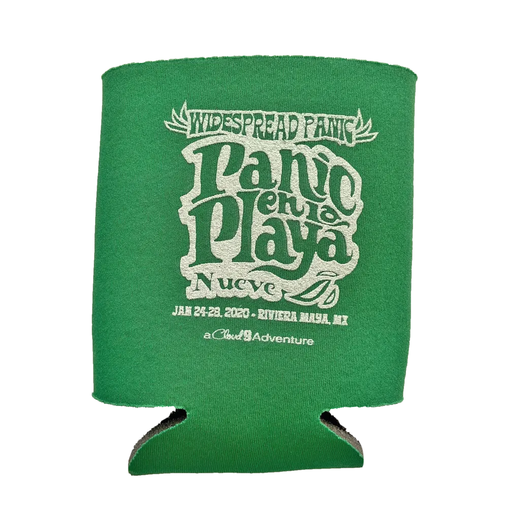 Panic en La Playa Nueve Koozie (Includes Shipping)