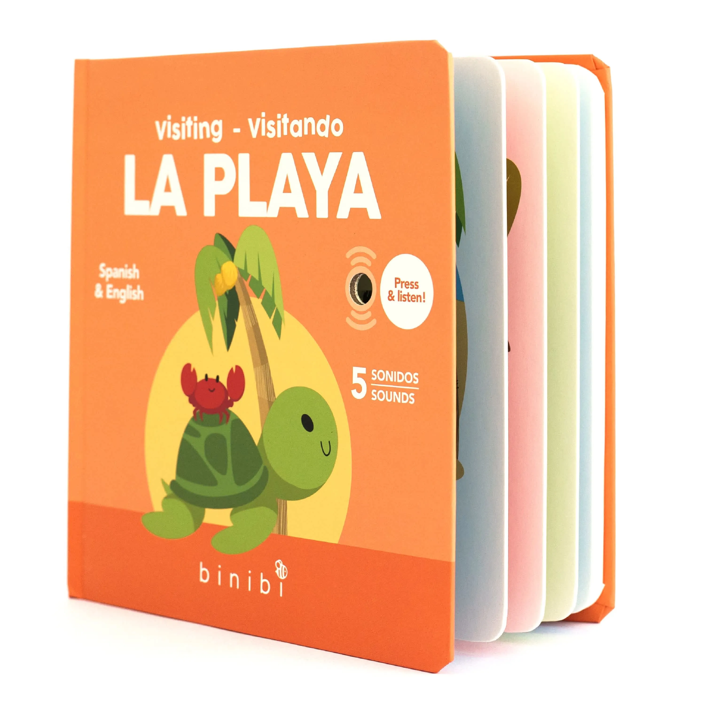 "Visiting - Visitando La Playa" Bilingual Sound Book