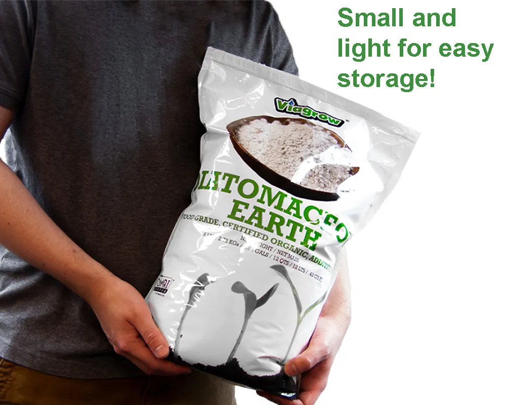 Viagrow 6LBS Diatomaceous Earth Food Grade (Case of 6)